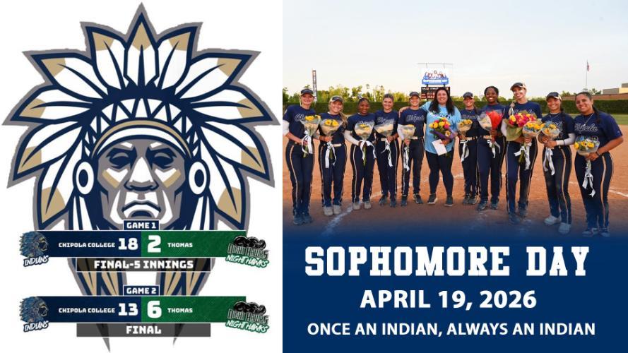 Sophomore Day April 19, 2026; Once an Indian, Always an Indian