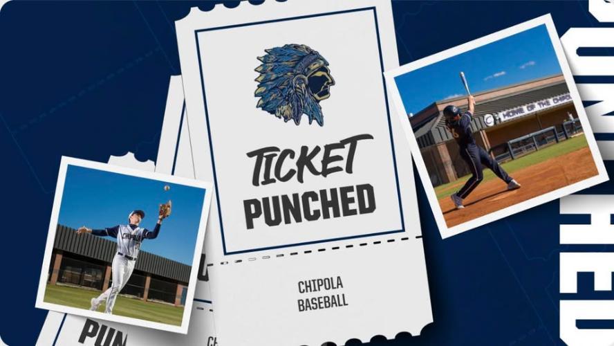 Baseball Ticket Punched - TV Slide 1.