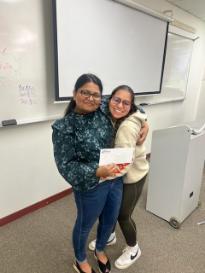 Bhakti Patel and Alondra Rodriguez - 1st Place