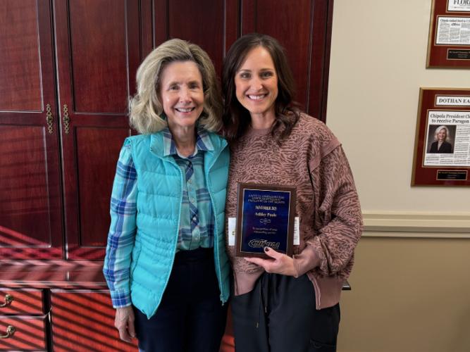 Faculty Employee of the Month- Ashley Poole