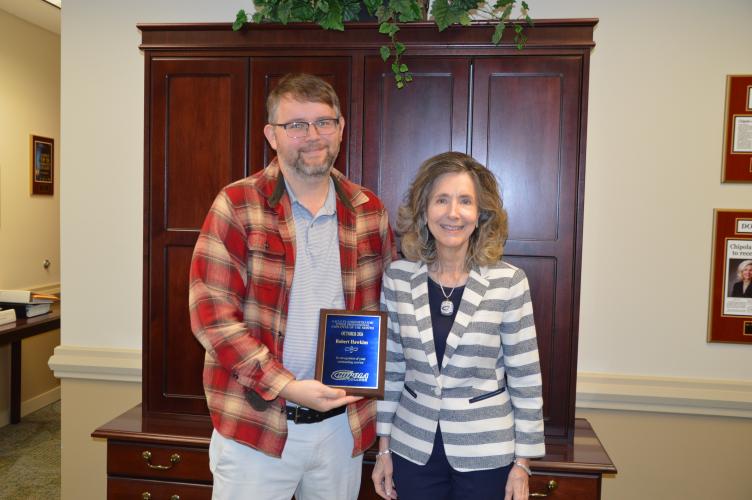 Faculty of the Month Oct 2026 - Robert Hawkins