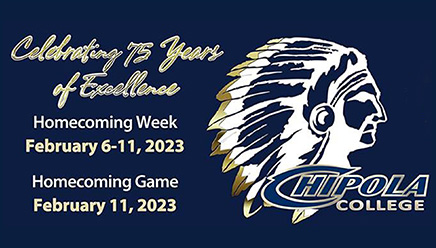 Celebrating 75 Years of Excellence  Homecoming Week, February 6 - 11, 2023  Homecoming Games, February 11, 2023