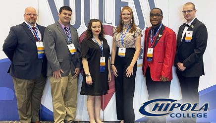 Pictured from left, are: Chad Mayo of Bonifay; Cullan Murray of Chipley; Ashley Lytle of Blountstown; Angelina Hereld of Blountstown; Christopher Brockington of Malone; and Jeremy Thomason of Vernon.