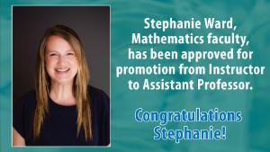 Stephanie Ward Promotion 