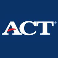 Blue background image with the letter ACT logo
