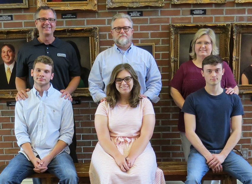 Students receiving AFC scholarships