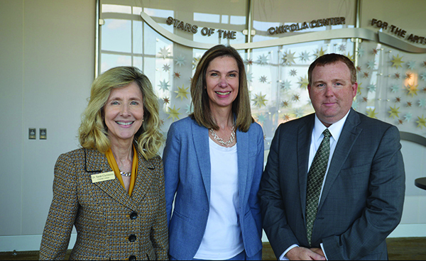 Florida Chancellor with Dr. Clemmons and Board Chairman Tommy Lassman