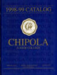 Front cover Chipola college catalog 1998-1999