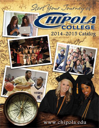 Front cover Chipola college catalog 2014-2015