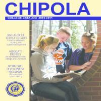 Front cover Chipola college catalog 2010-2011