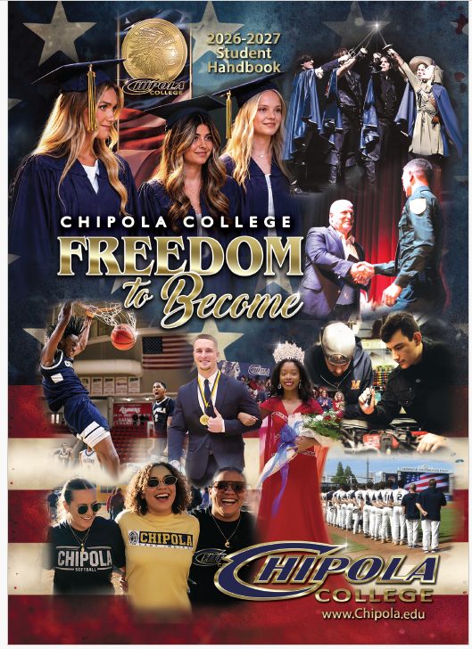 2026&ndash;2027 Chipola College Student Handbook cover